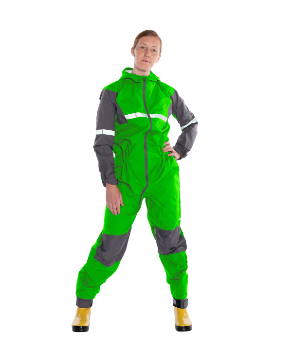 Adult Rain/Trail Suit, Classic Green – Oaki