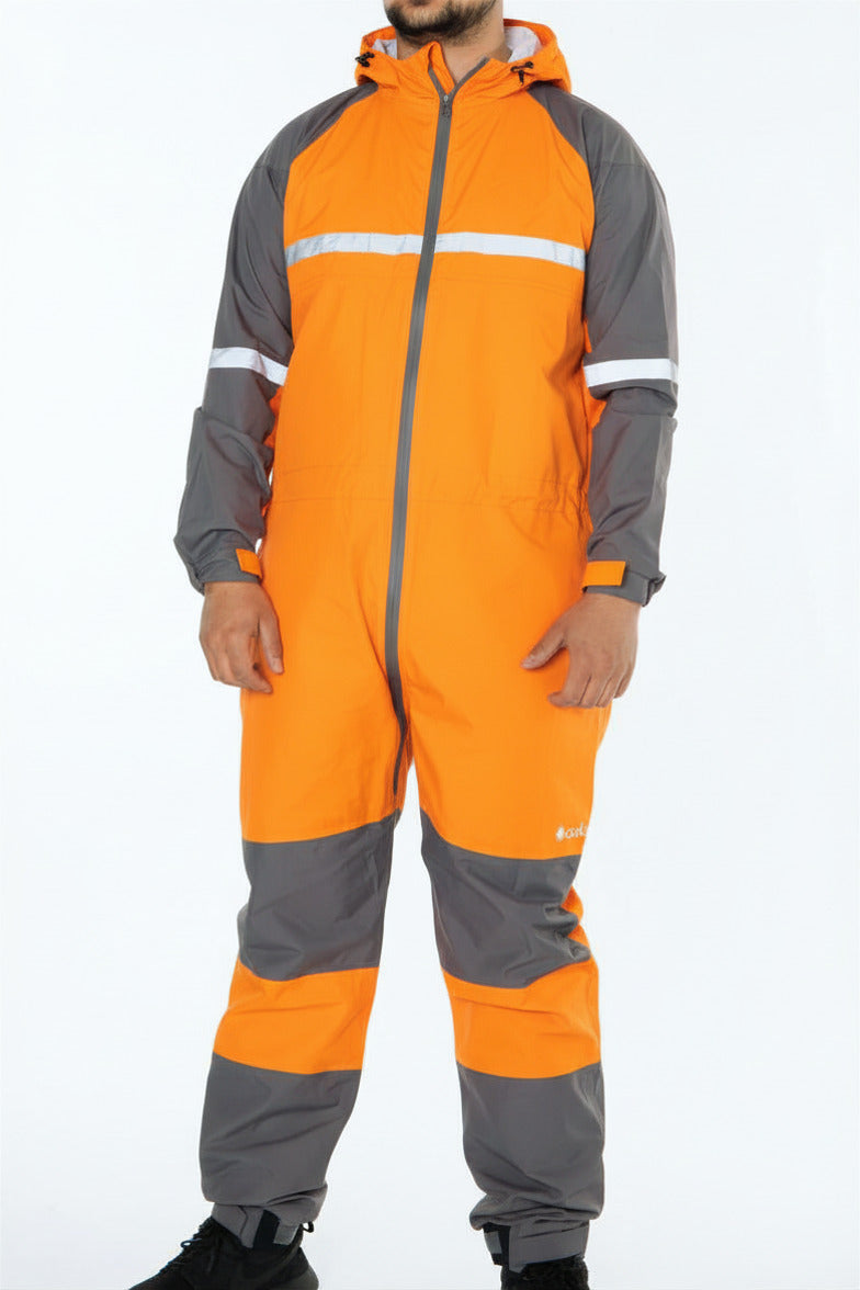 Win & Sons Type Akitani オールインワン Adult Trail Suit, Classic Orange – Oaki