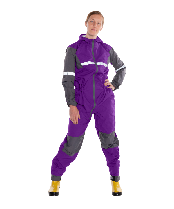 Adult Trail Suit, Deep Purple
