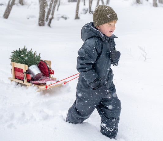 Children's Snow Suit, Navy (sizing runs large)