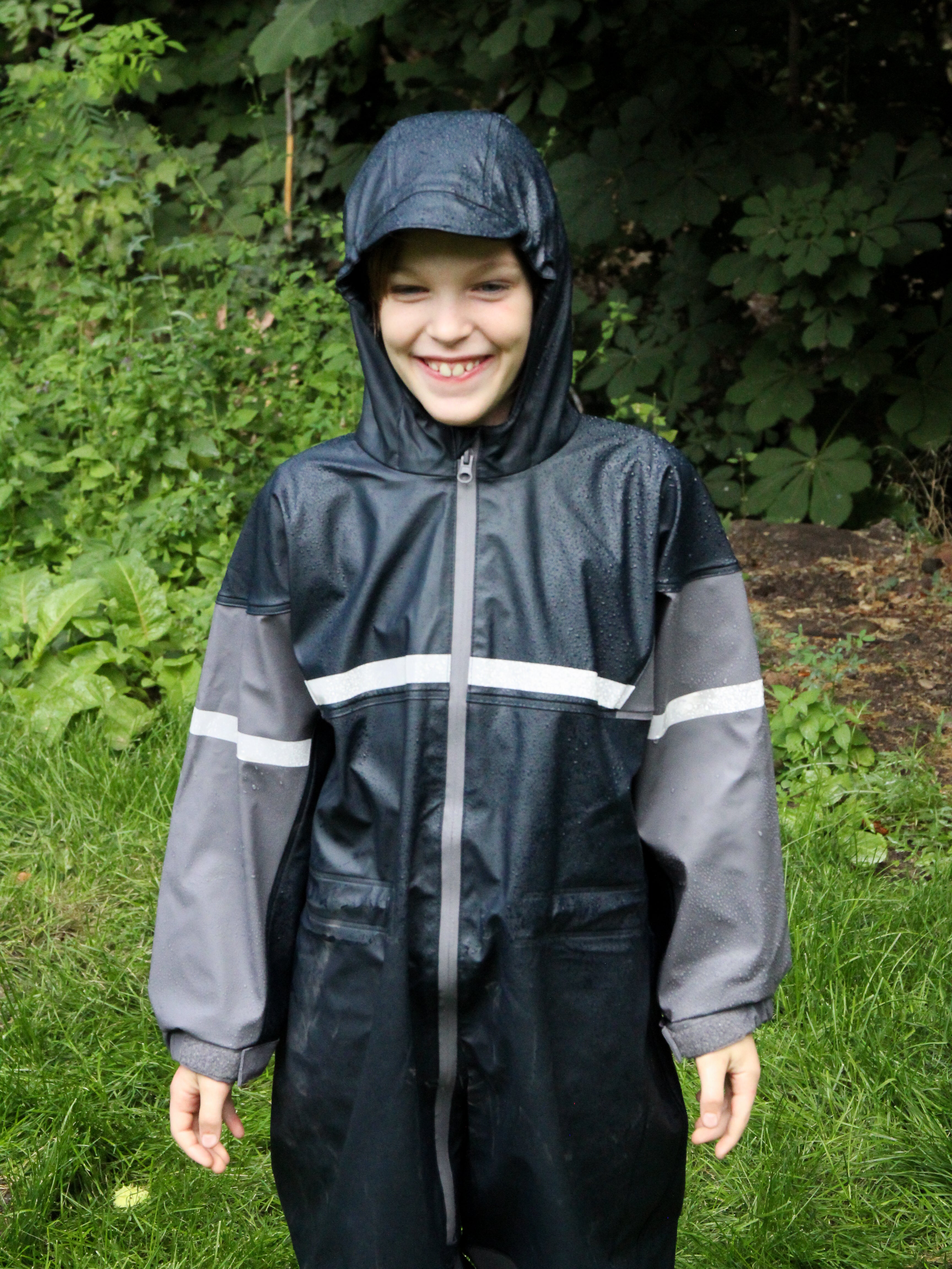 Polyurethane Rain Suit (New Item), Navy – Oaki - Main Image