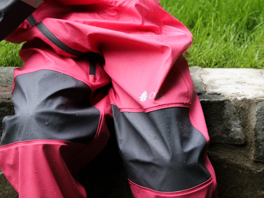 Polyurethane Rain Suit (New Item), Park City Pink
