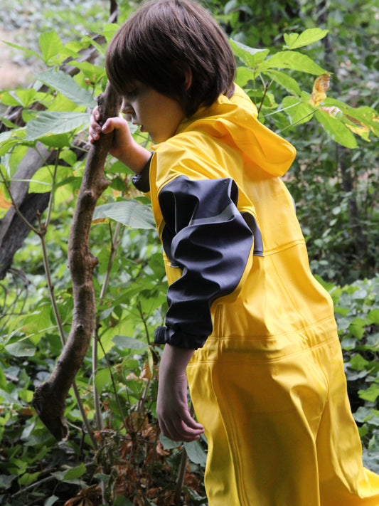 Polyurethane Rain Suit (New Item), Sundance Yellow