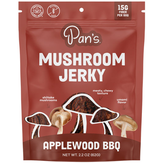 Applewood BBQ Mushroom Jerky
