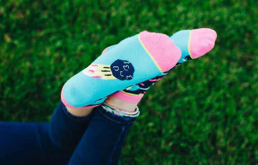 Ankle-o-Saurus - Woven Pear