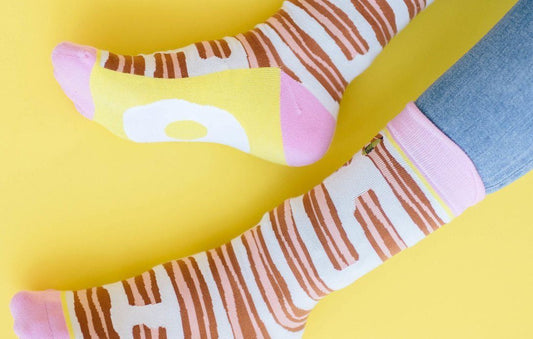 Bacon & Eggs - Woven Pear