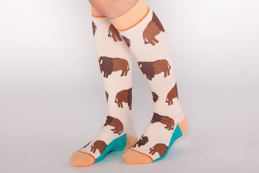 Compression Socks, Bison