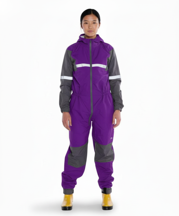 Adult Trail Suit, Deep Purple – Oaki
