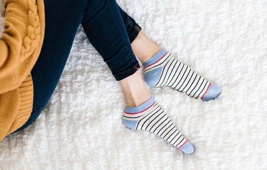 French Stripe - Woven Pear