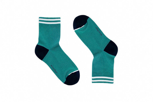 Green Rugby - Half-Crew - Woven Pear