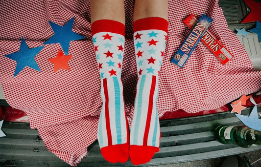 Stars and Stripes - Woven Pear