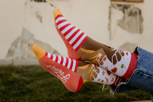 The Future Is Female Socks Woven Pear