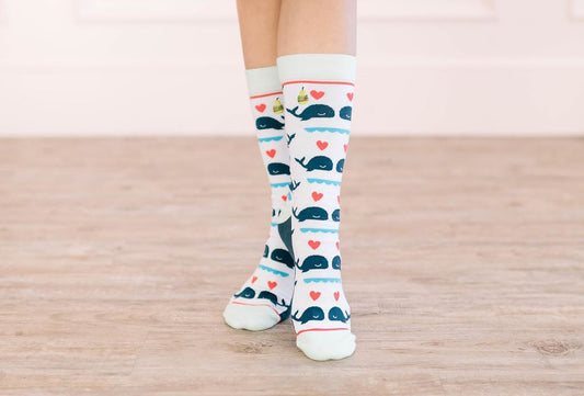 Whale You Be Mine - Woven Pear