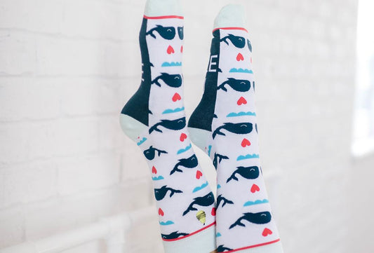 Whale You Be Mine - Woven Pear