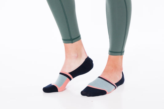 Basics Colorblock Variety Pack no-shows - Woven Pear