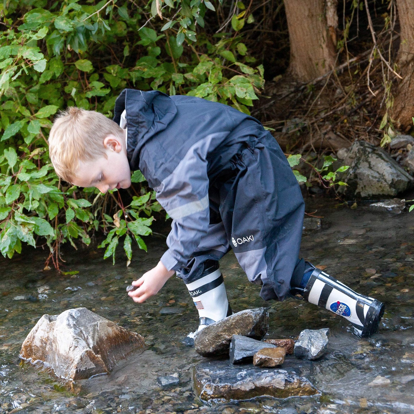 Children's Trail Suit, Black