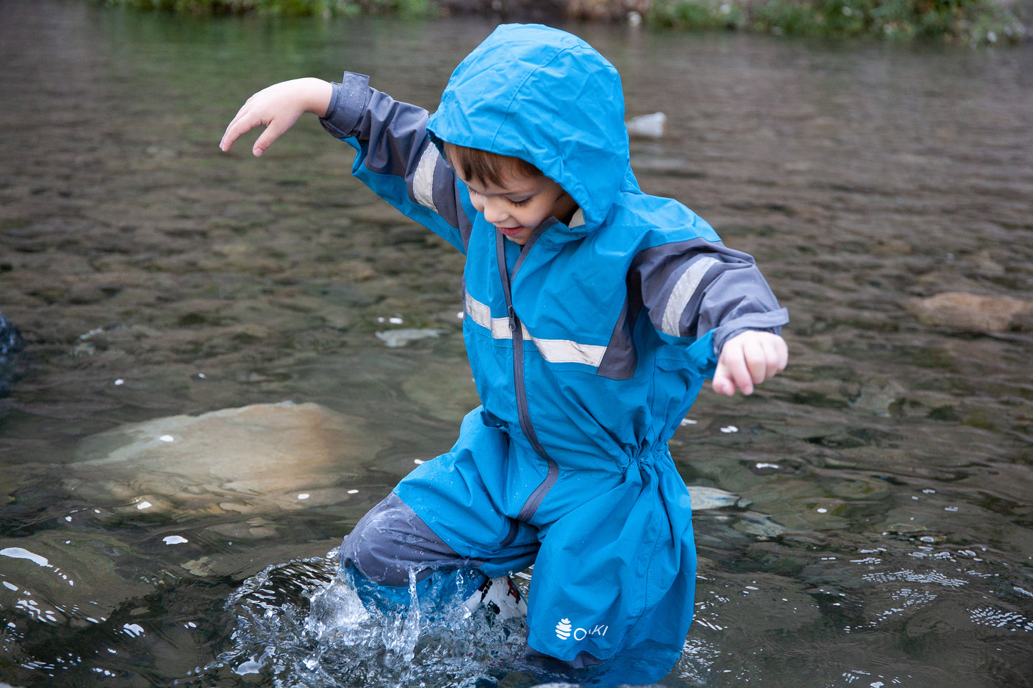 Children's Trail Suit, Celestial Blue
