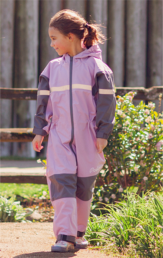 Children's Trail Suit, Lavender