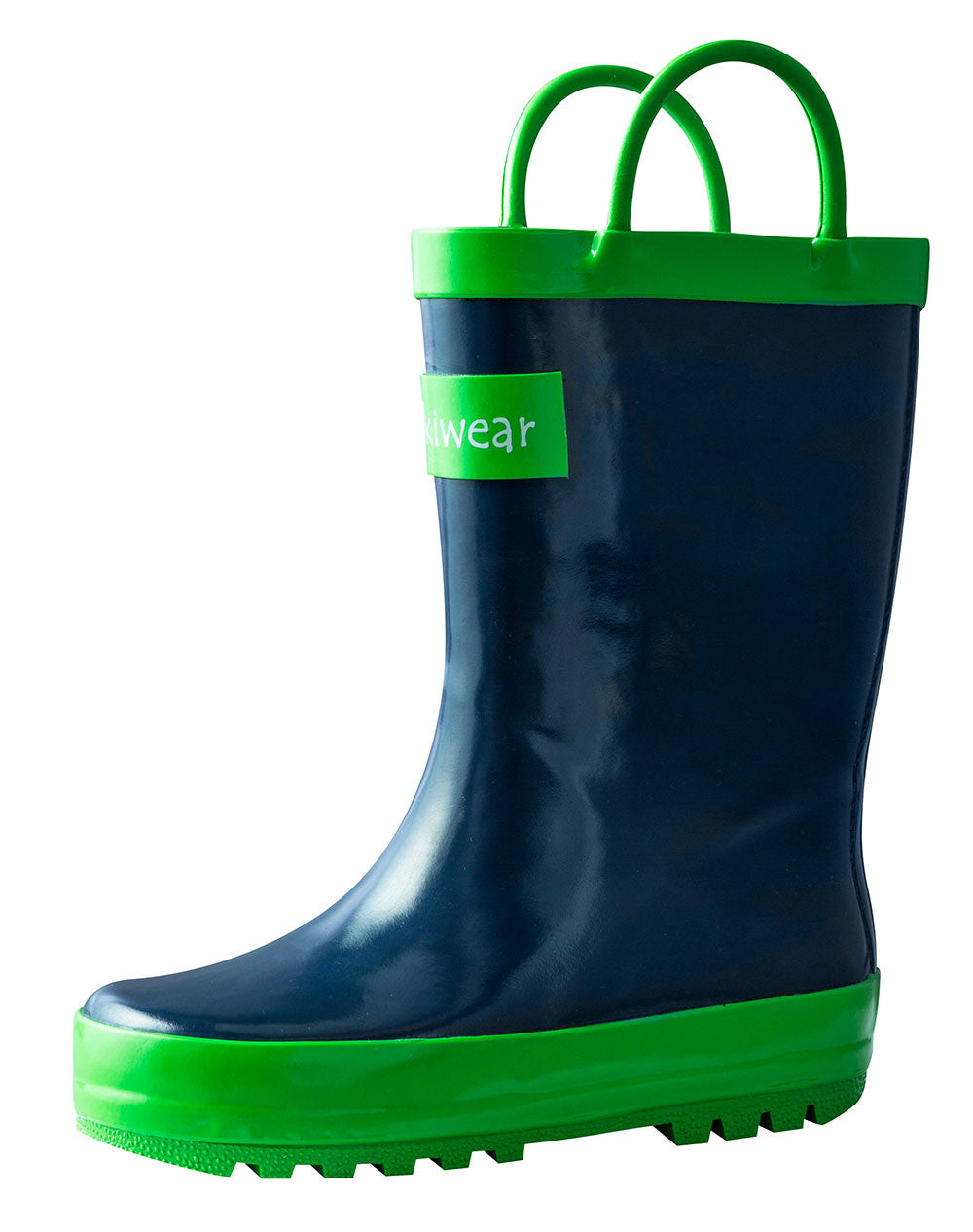 Children's Rubber Rain Boots, Navy Blue – Oaki