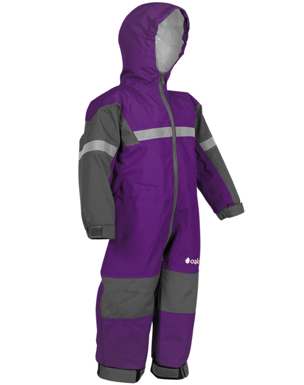 Children's trail One Piece Rain Suit, Deep Purple – Oaki