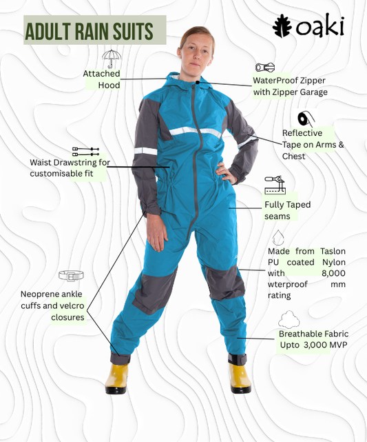 Adult Trail Suit, Celestial Blue