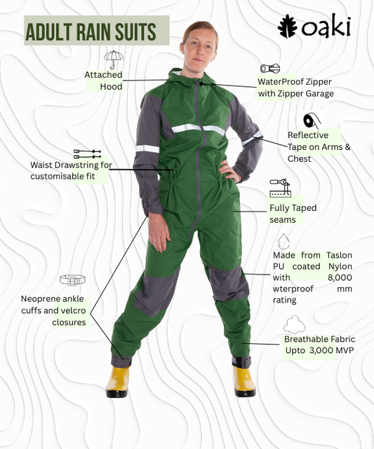 Adult Trail Suit, Forest Green