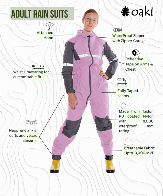Adult Trail Suit, Lavender
