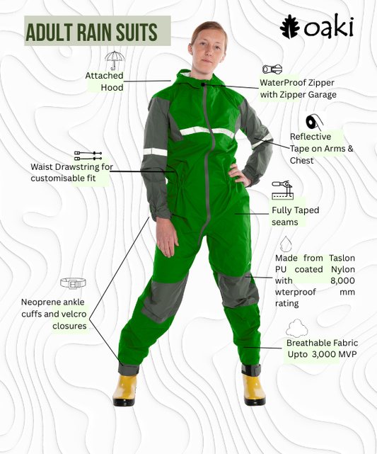 Adult Trail Suit, Classic Green