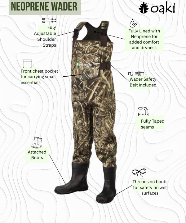 Children's Neoprene Waders, Realtree MAX-5® Camo