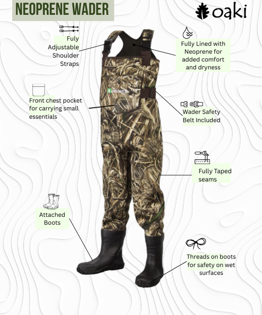 Children's Neoprene Waders, Realtree MAX-5® Camo