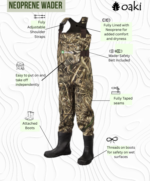 Children's Neoprene Waders, Realtree EDGE® Camo