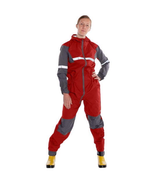 Adult Trail Suit, Fiery Red