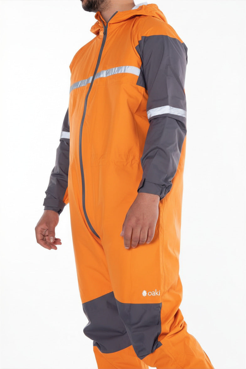 Win & Sons Type Akitani オールインワン Adult Trail Suit, Classic Orange – Oaki