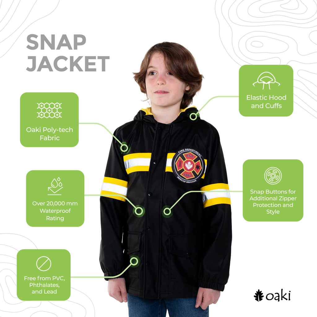 Fireman rain jacket discount