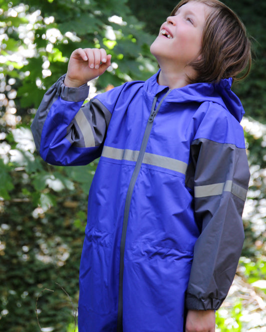 Children's Trail Suit, Brighton Blue