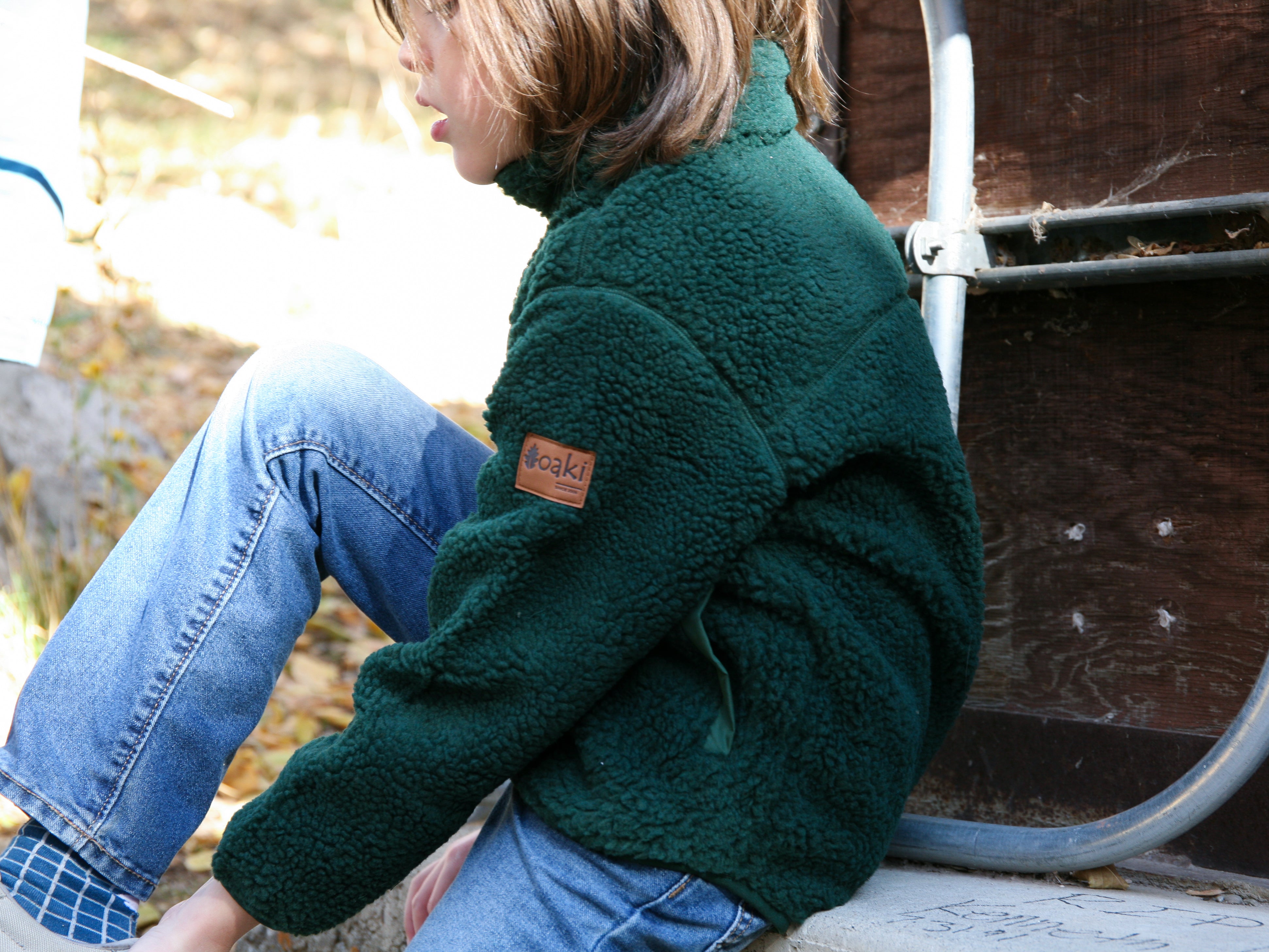 Sherpa Fleece (Forest Green) – Oaki