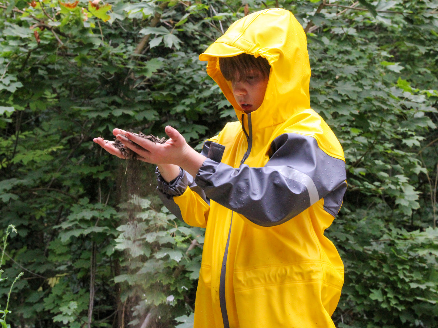 Polyurethane Rain Suit (New Item), Sundance Yellow