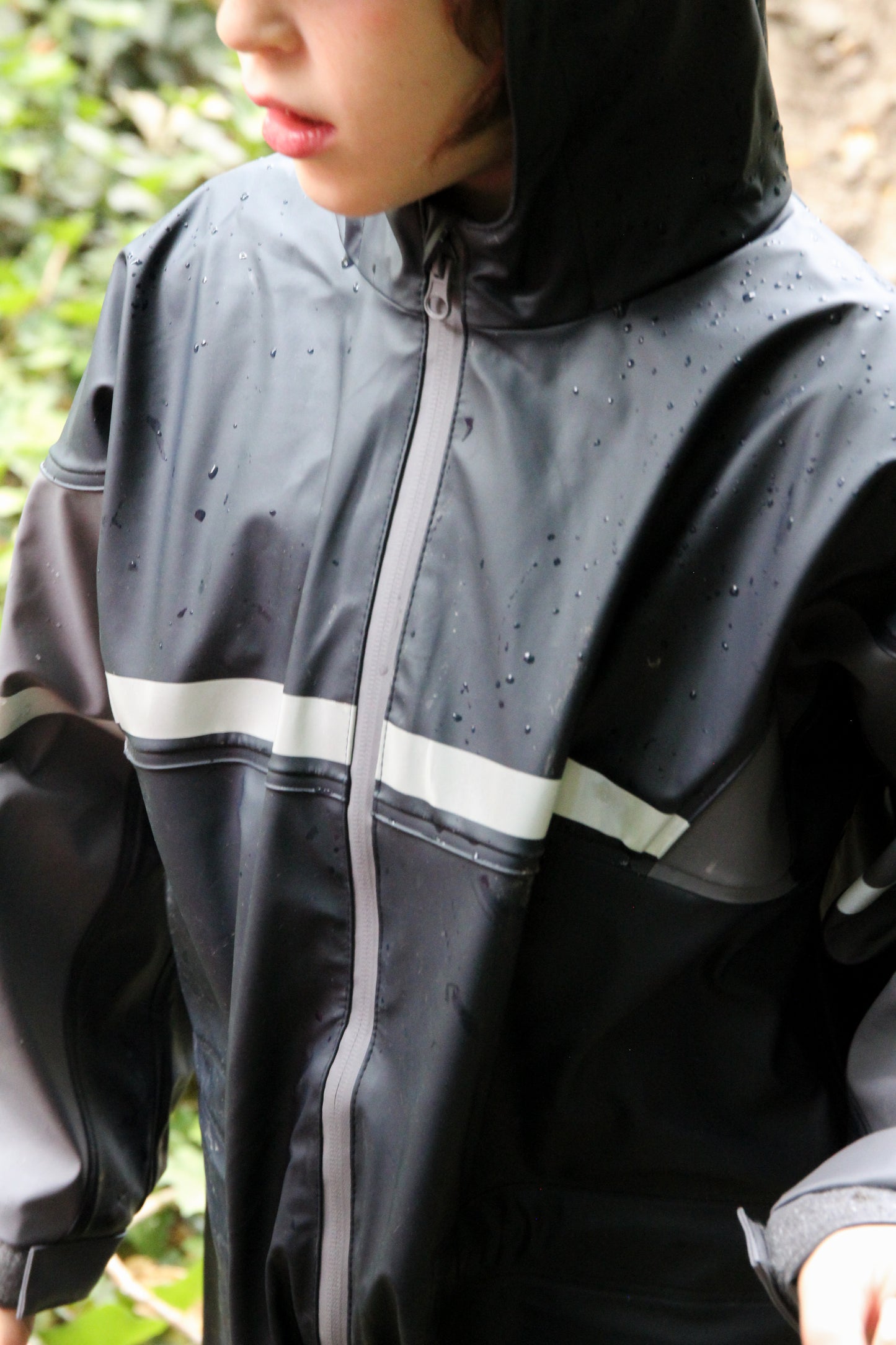 Polyurethane Rain Suit (New Item), Navy