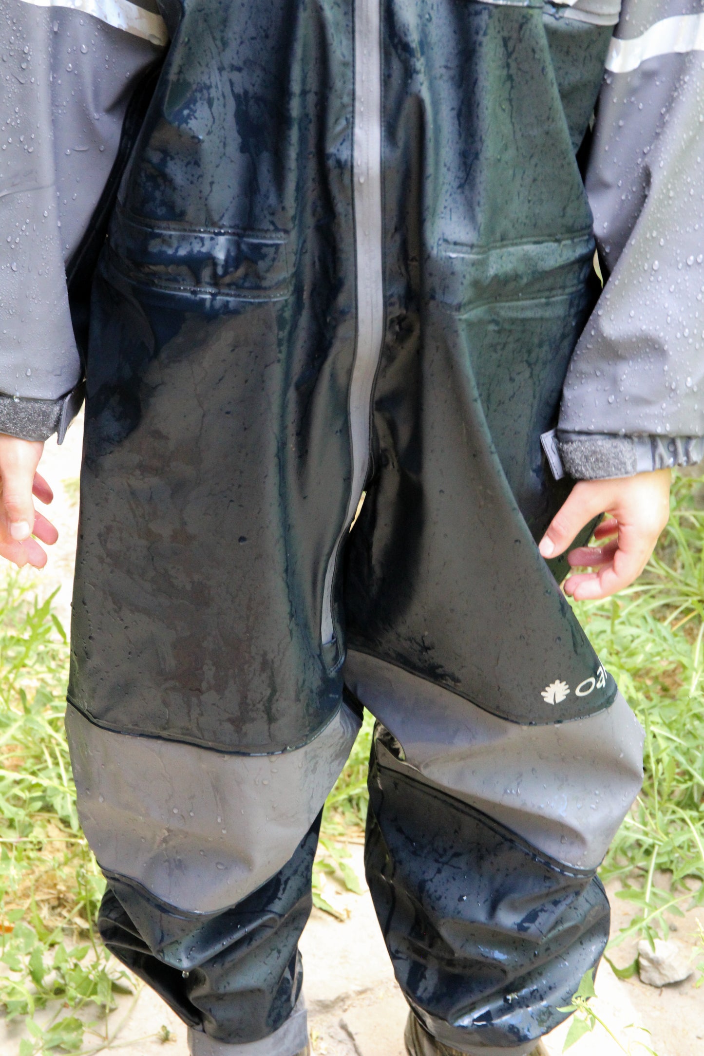 Polyurethane Rain Suit (New Item), Navy