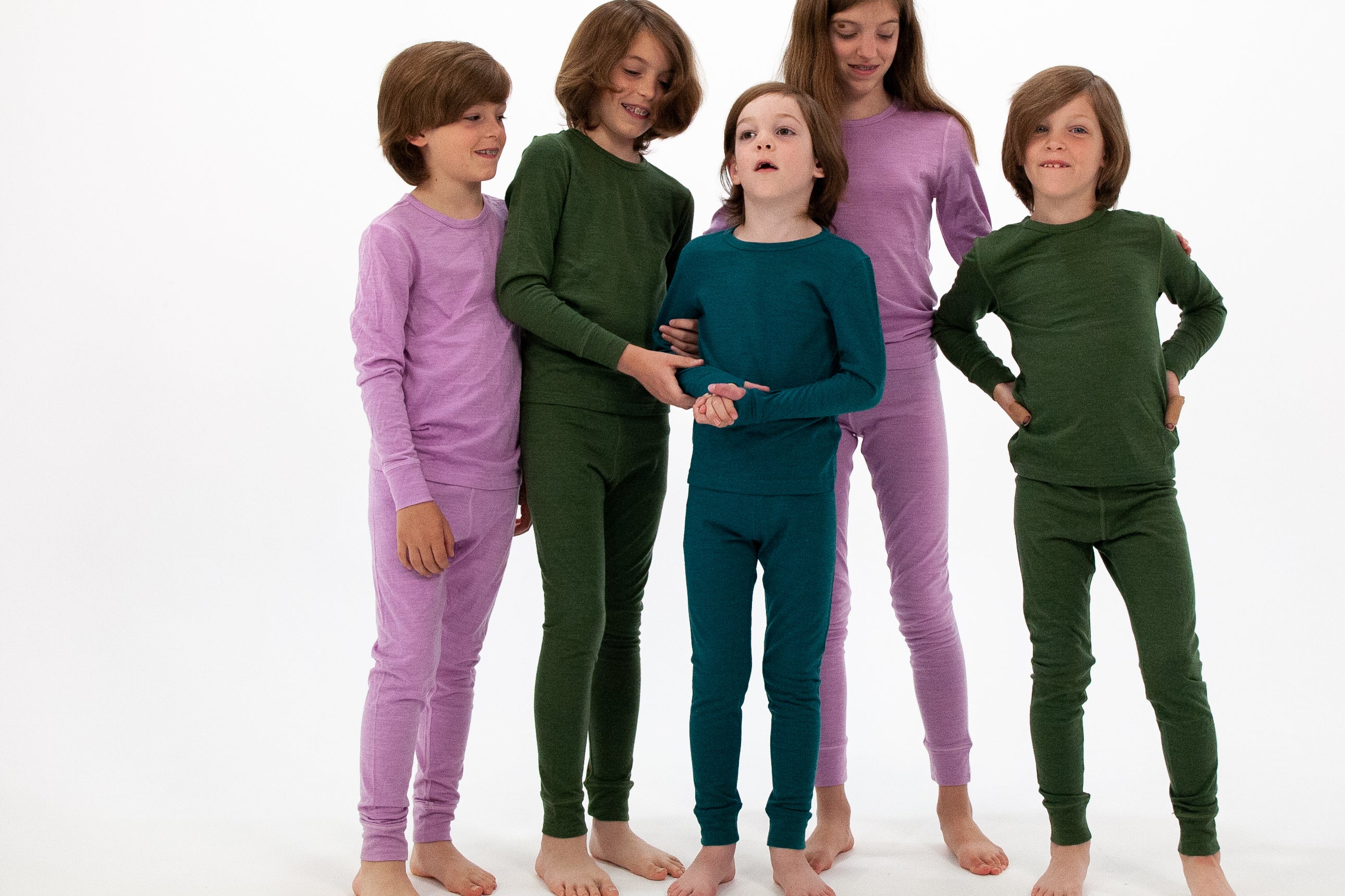 Kid Base Oaki Kids Ultra-Soft Merino Wool Base Layer Kids, Breathable Merino Ba ...