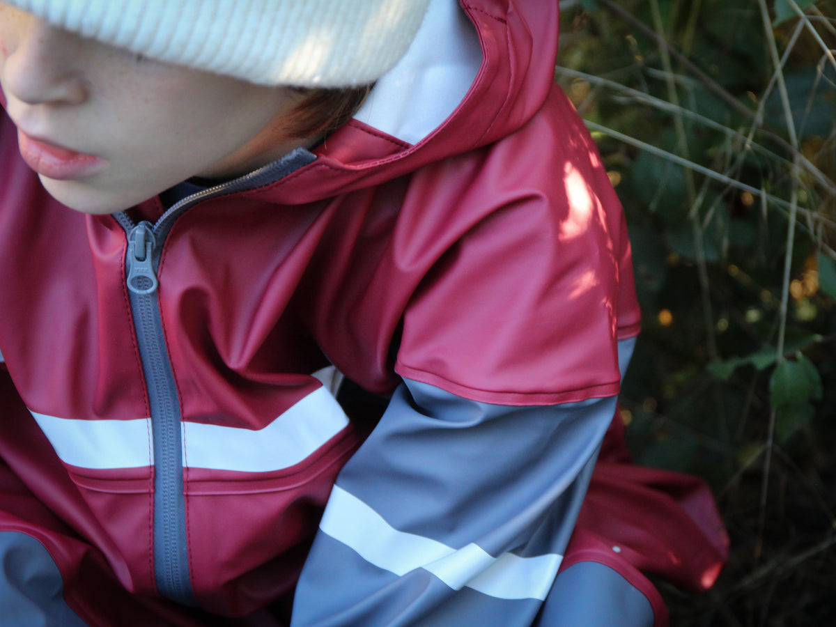 Rubber Rain Suit, Red Earth
