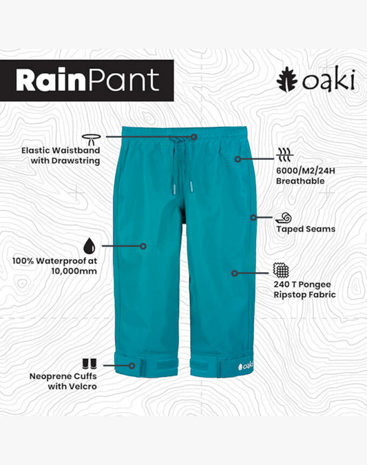 Adult Trail Pants, Glacier Blue