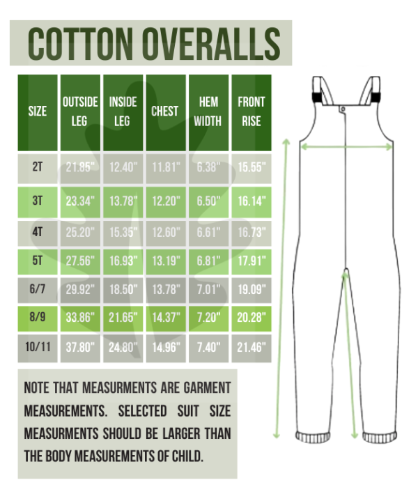 Kids' Duck Washed Cotton Overall Bibs, (Poppyseed Blue)