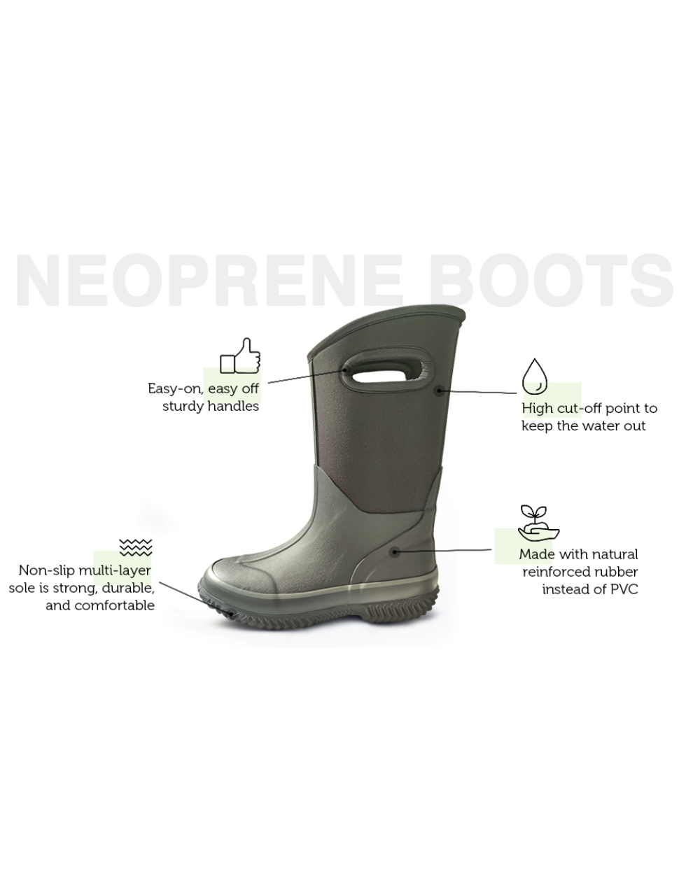 Neoprene Boots, Realtree MAX-5® Camo