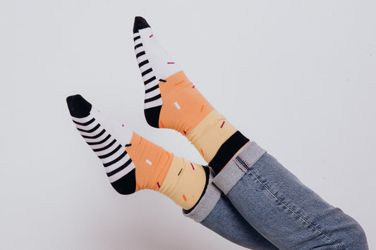 Candy Corn Stripe - Woven Pear 
