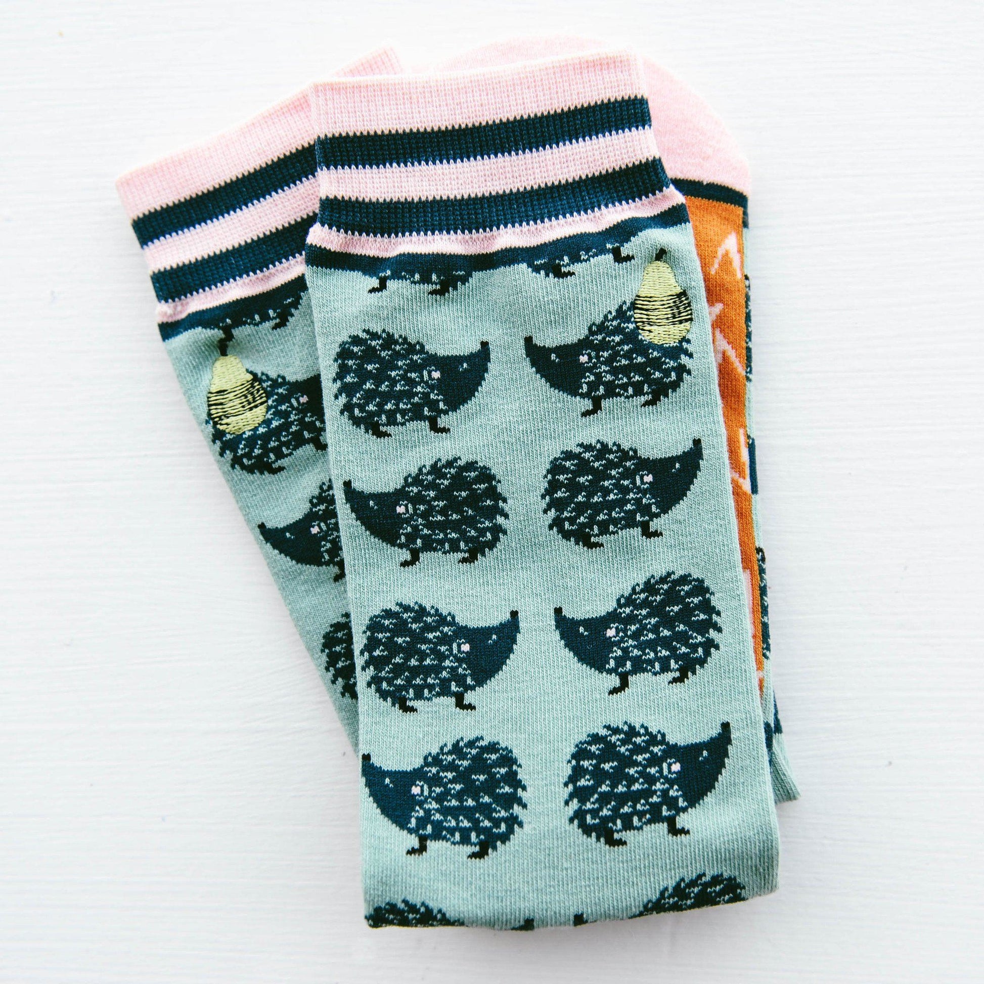 Hedgehog - Woven Pear 