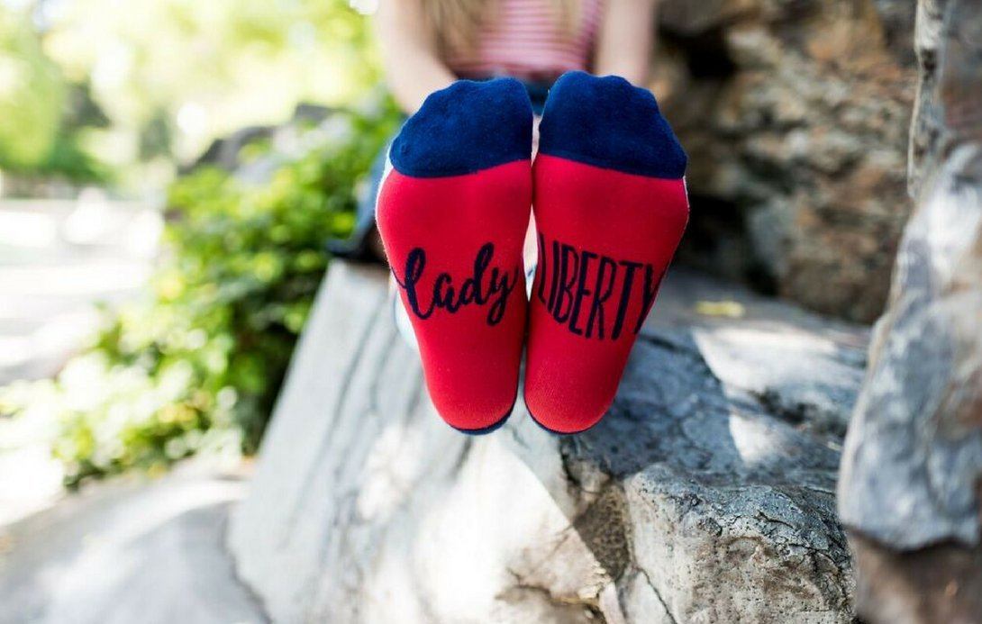 Lady Liberty - Woven Pear 