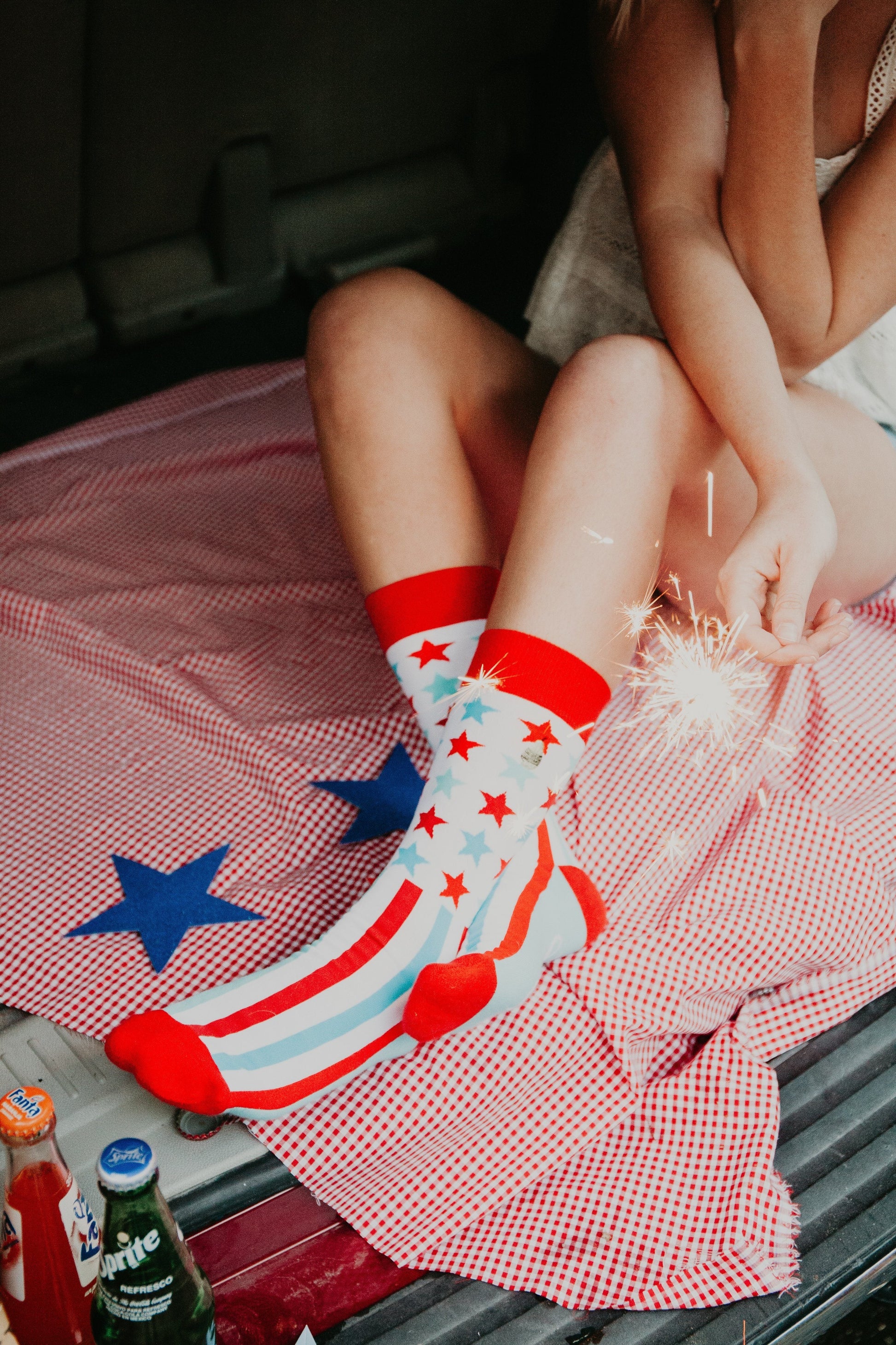 Stars and Stripes - Woven Pear 