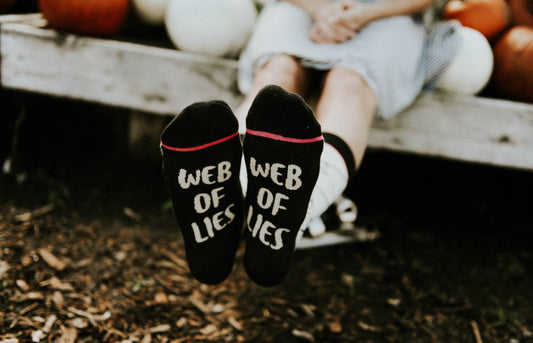 Web of Lies - Woven Pear 