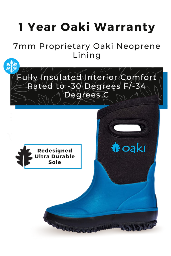 Oaki top neoprene boots